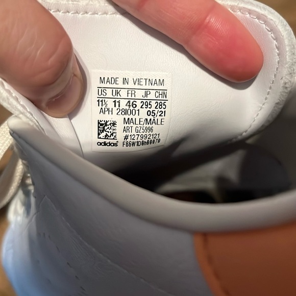 Adidas Men’s Disney x Stan Smith 'Miss Piggy & Kermit' Sneakers Size 11.5 - Picture 8 of 8